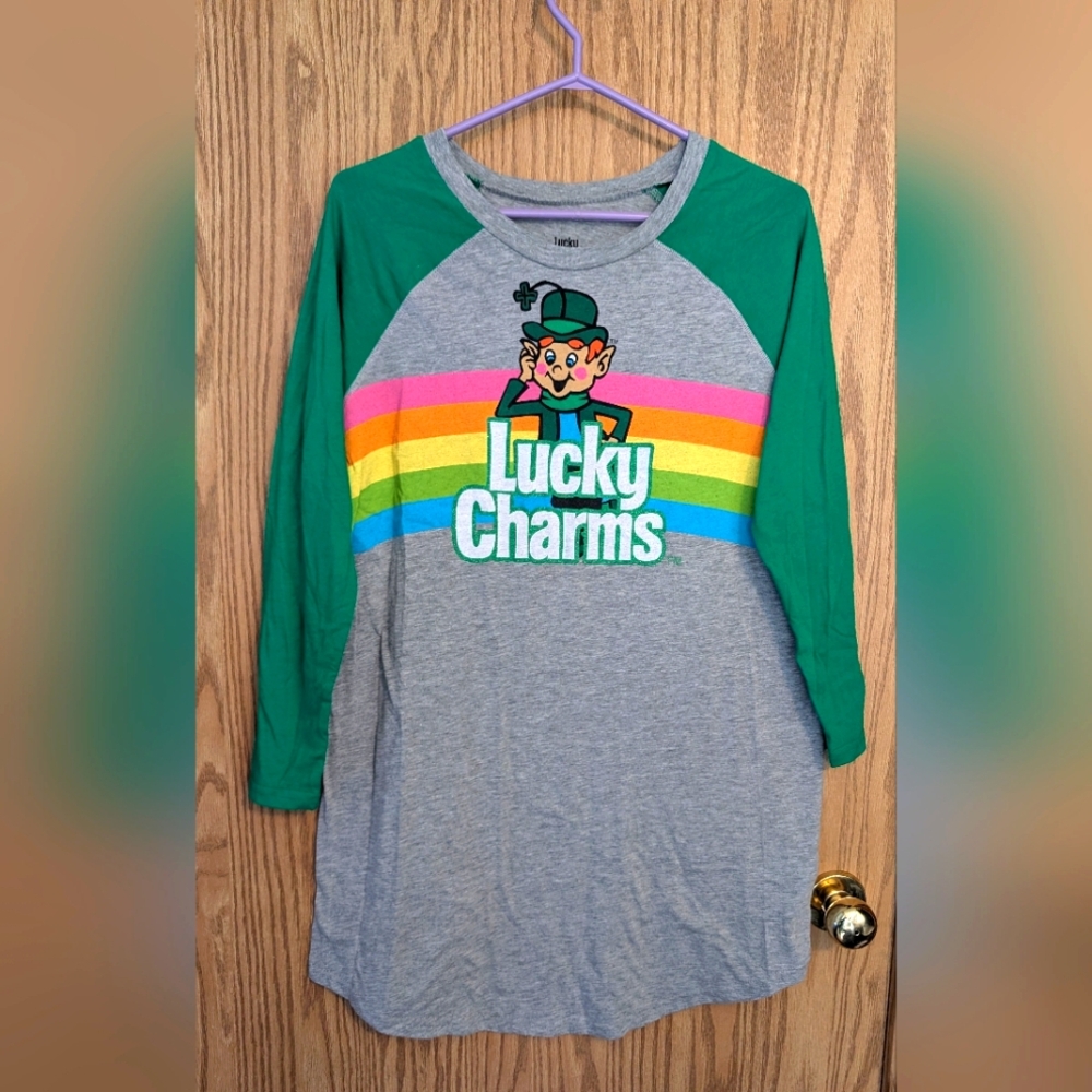 Hard To Find Lucky Charms Night Shirt Small